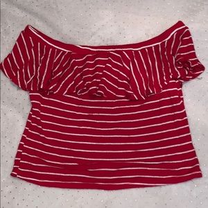 Off the shoulder shirt